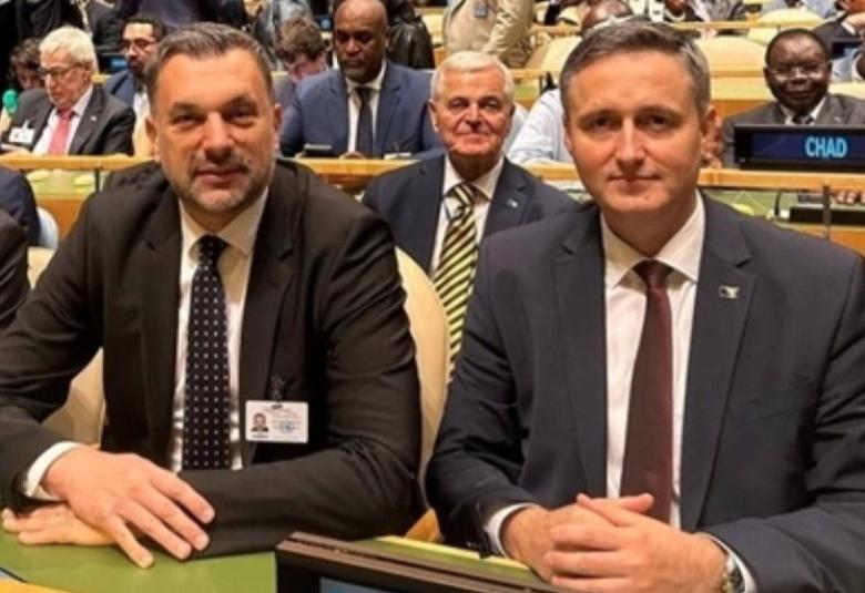 Elmedin Konaković i Denis Bećirović. Screenshot