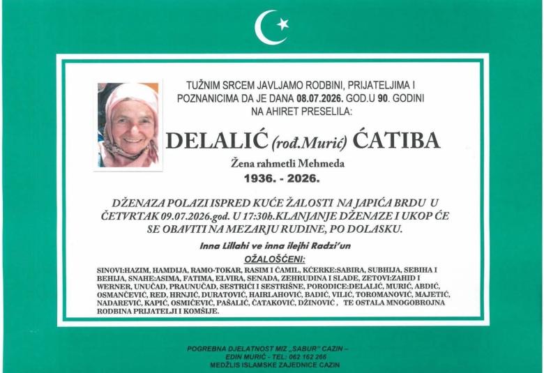 Delalić (rođ. Murić) Ćatiba