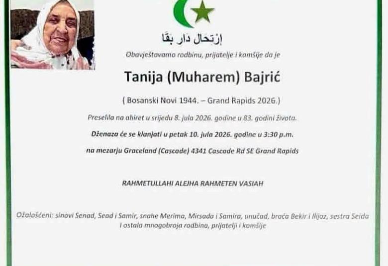 Tanija (Muharem) Bajrić