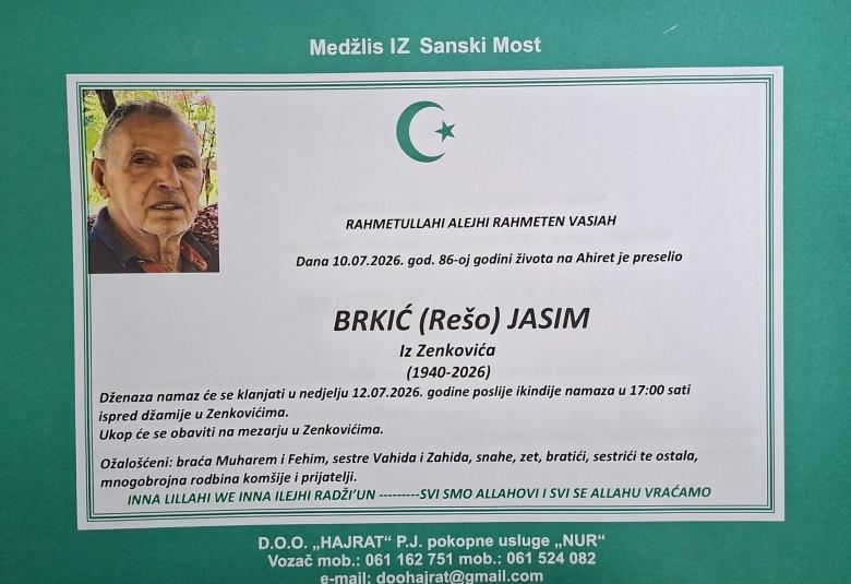 Brkić (Re&scaron;o) Jasim
