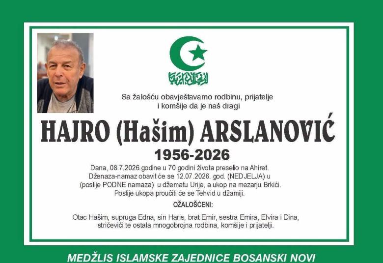 Hajro (Ha&scaron;im) Arslanović
