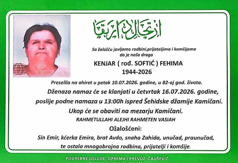 Kenjar (rođ. Softić) Fehima