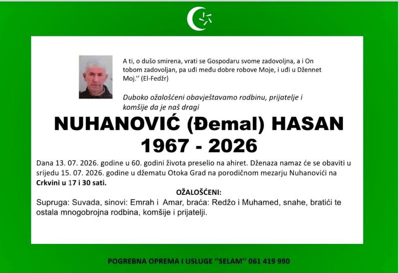 Nuhanović (Đemal) Hasan