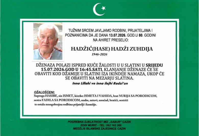 Hadžić (Hase) Hadži Zuhdija
