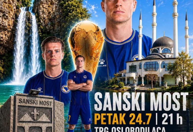 Sanski Most sprema veliki doček za Dženisa Burnića