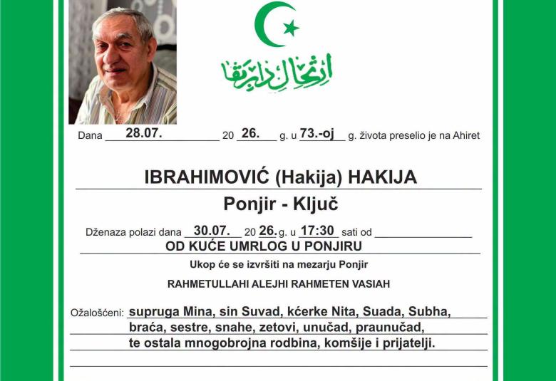 Ibrahimović (Hakija) Hakija