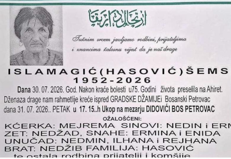 Islamagić (Hasović) &Scaron;emsa