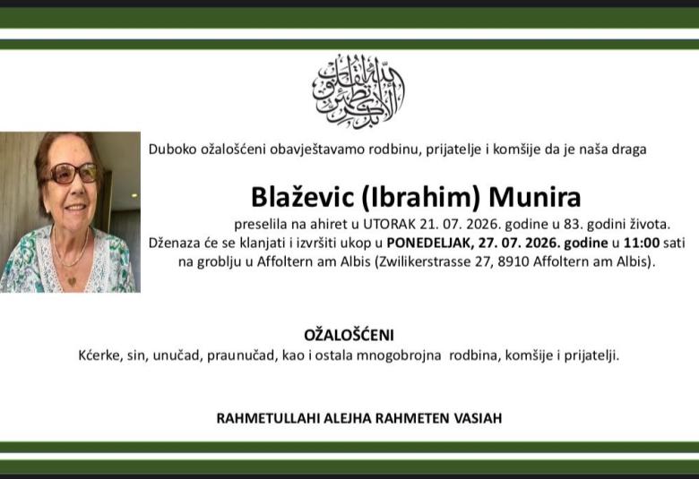 Blažević (Ibrahim) Munira