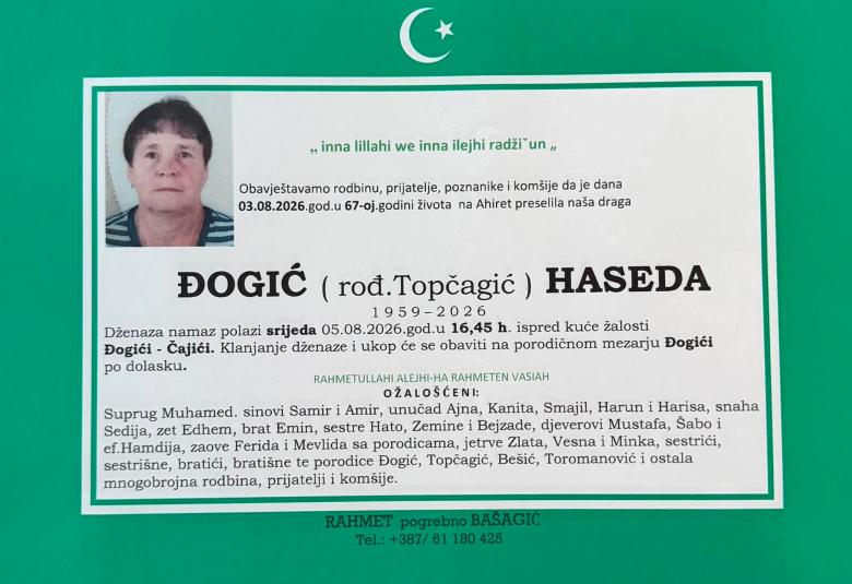 Đogić (rođ. Topčagić) Haseda