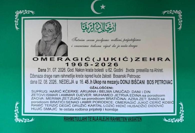 Omeragić (Jukić) Zehra