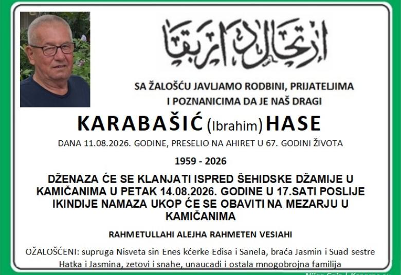 Karaba&scaron;ić (Ibrahim) Hase