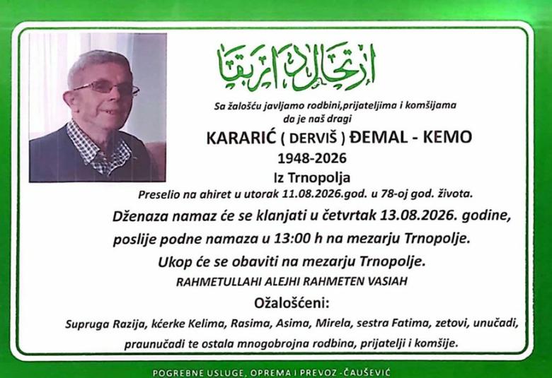 Kararić (Dervi&scaron;) Đemal &ndash; Kemo