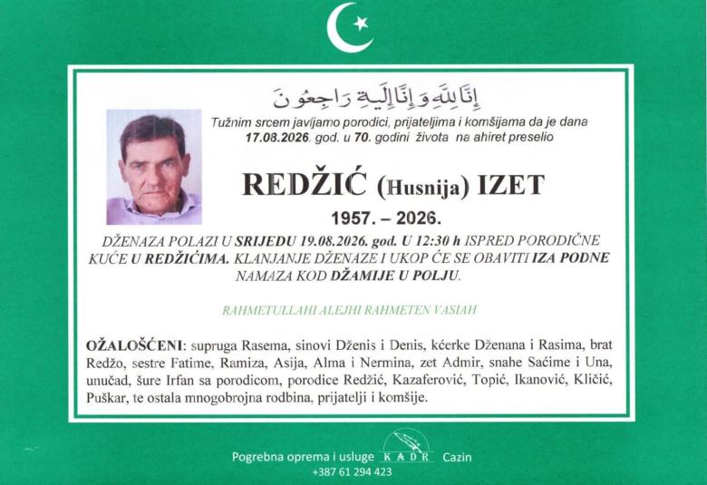 Redžić (Husnija) Izet