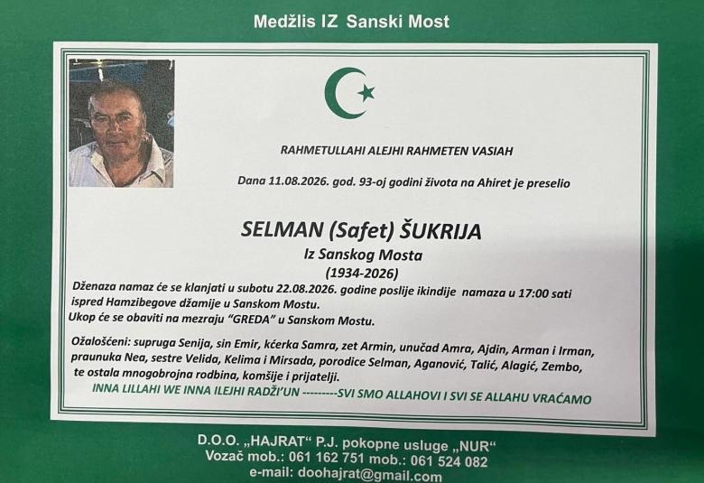 Selman (Safet) &Scaron;ukrija
