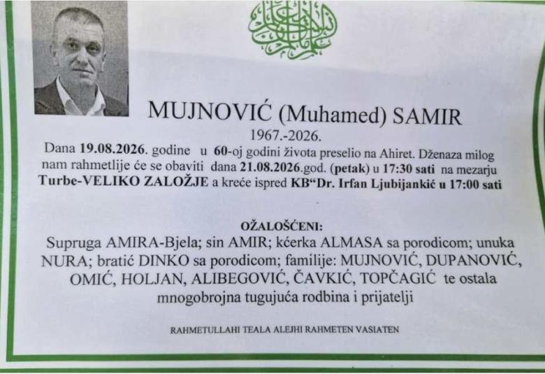 Mujnović (Muhamed) Samir