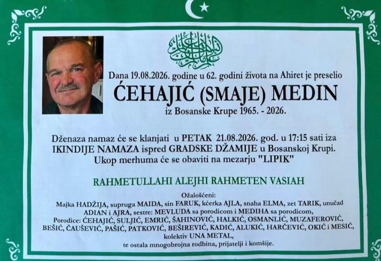 Čehajić (Smaje) Medin
