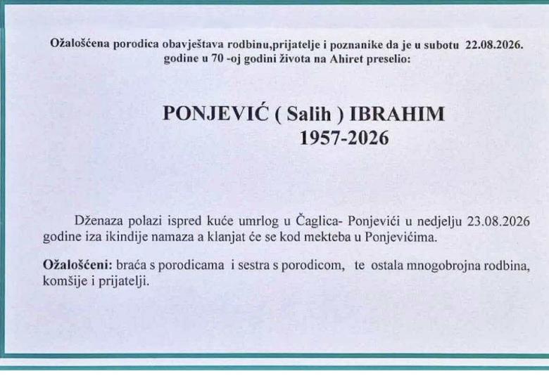 Ponjević Ibrahim