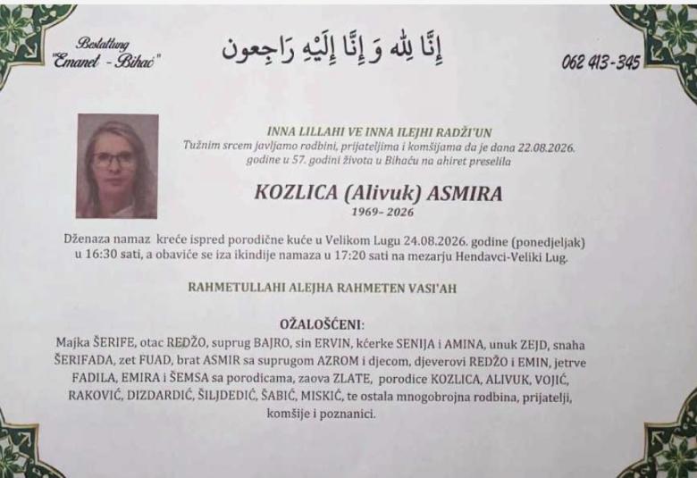 Kozlica (Alivuk) Asmira