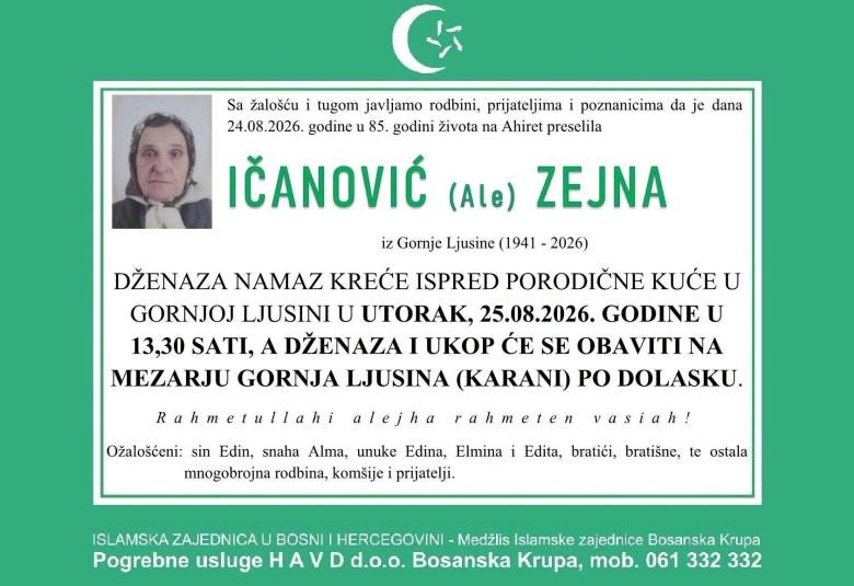 Ičanović (Ale) Zejna