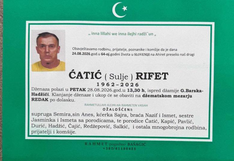 Ćatić (Sulje) Rifet