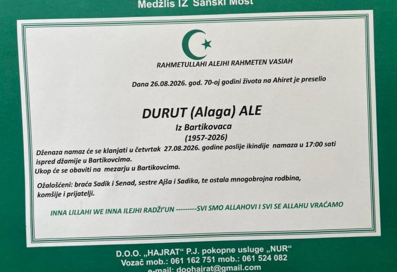 Durut (Alaga) Ale