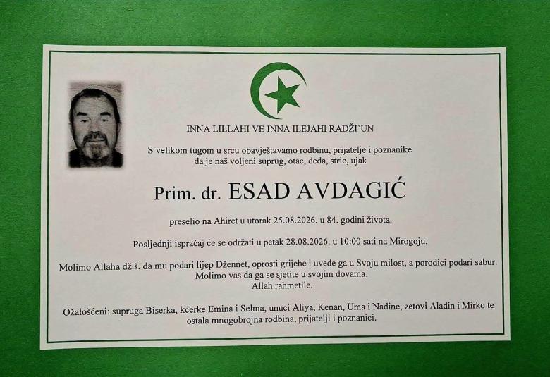prim. dr. Esad Avdagiċ