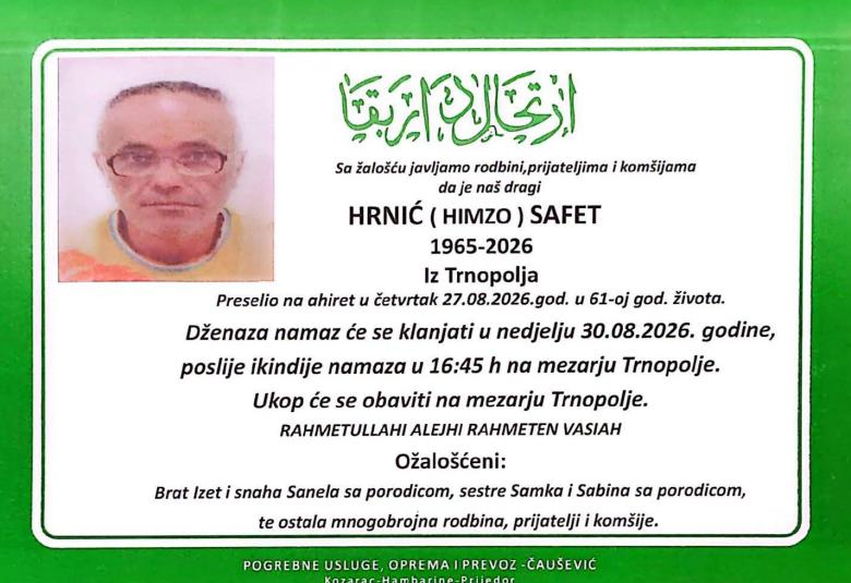 Hrnić (Himzo) Safet