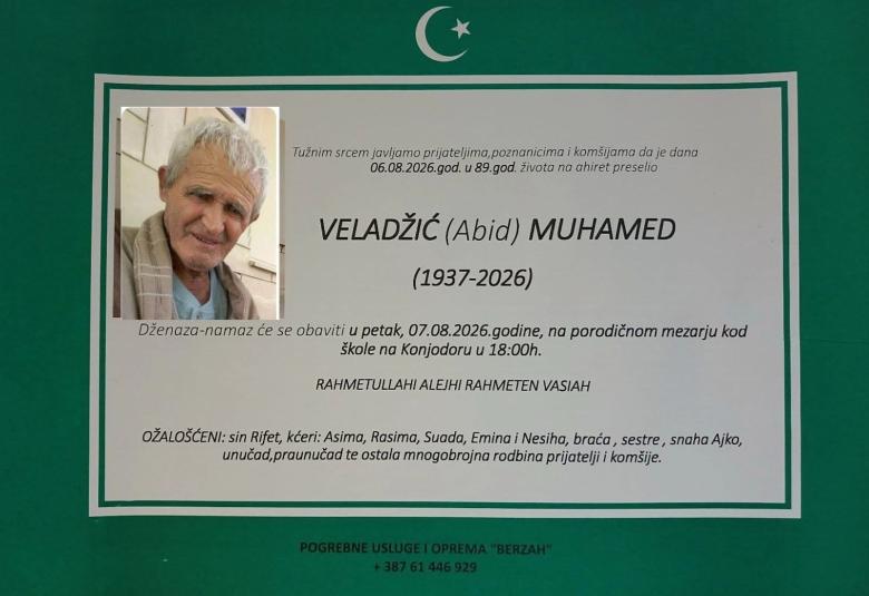 Veladžić (Abid) Muhamed