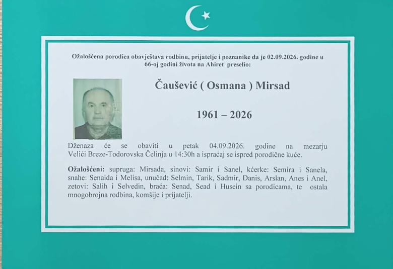 Čau&scaron;ević (Osmana) Mirsad