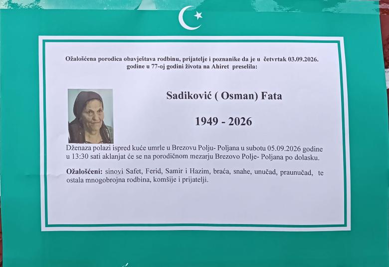 Sadiković (Osman) Fata