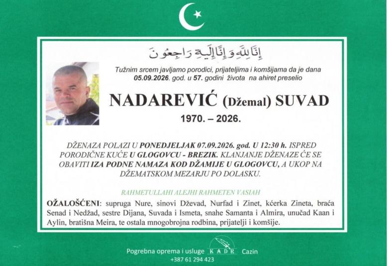 Nadarević (Džemal) Suvad