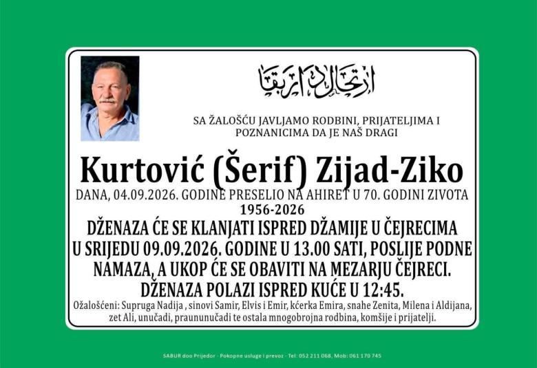 Kurtović (&Scaron;erif) Zijad-Ziko