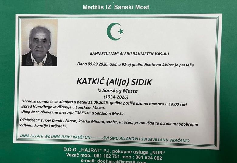 Katkić (Alija) Sidik