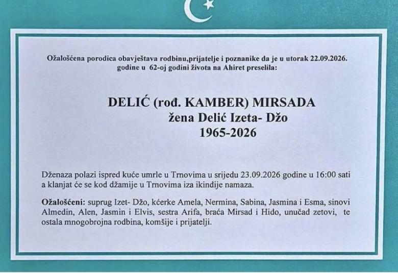 Delić (rođ. Kamber) Mirsada