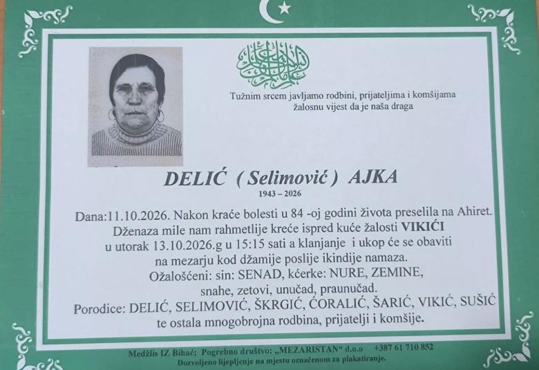 Delić (Selimović) Ajka