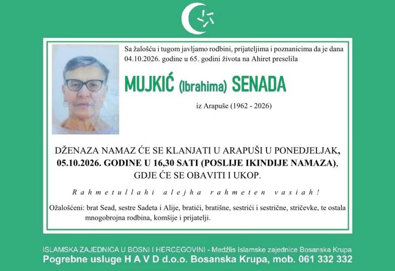 Mujkić (Ibrahima) Senada