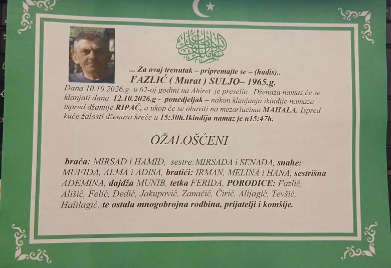 Fazlić (Murat) Suljo