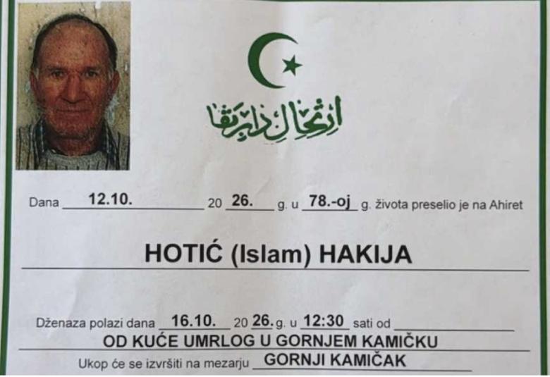 Hotić (Islam) Hakija