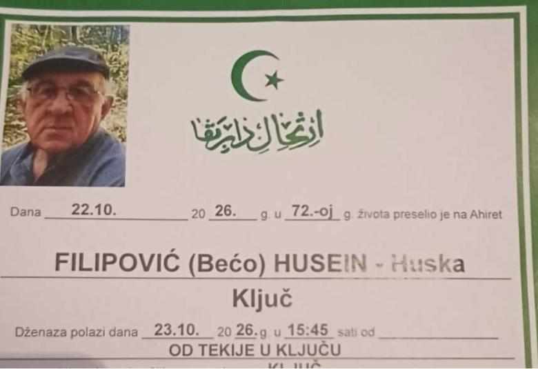 Filipović (Bećo) Husein &ndash; Huska