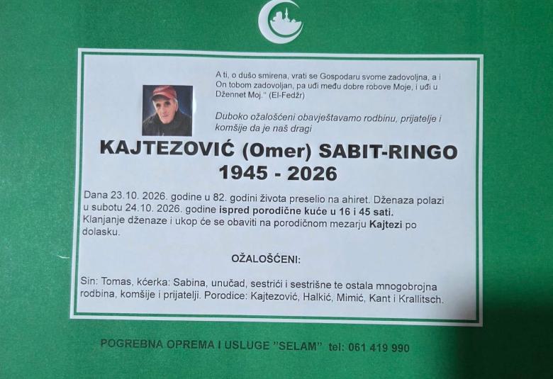 Kajtezović (Omer) Sabit-Ringo 