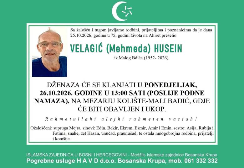 Velagić (Mehmeda) Husein