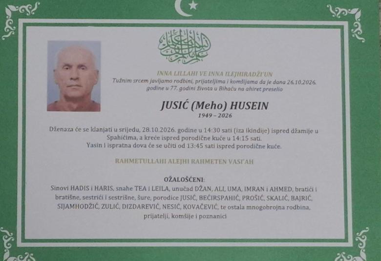 Jusić (Meho) Husein
