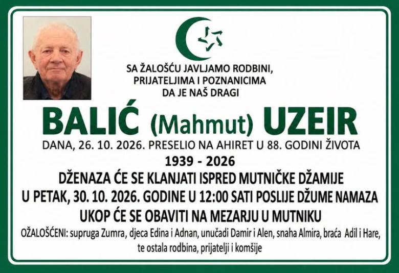 Balić (Mahmut) Uzeir