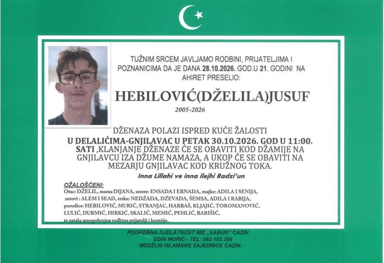 Hebilović (Dželila) Jusuf