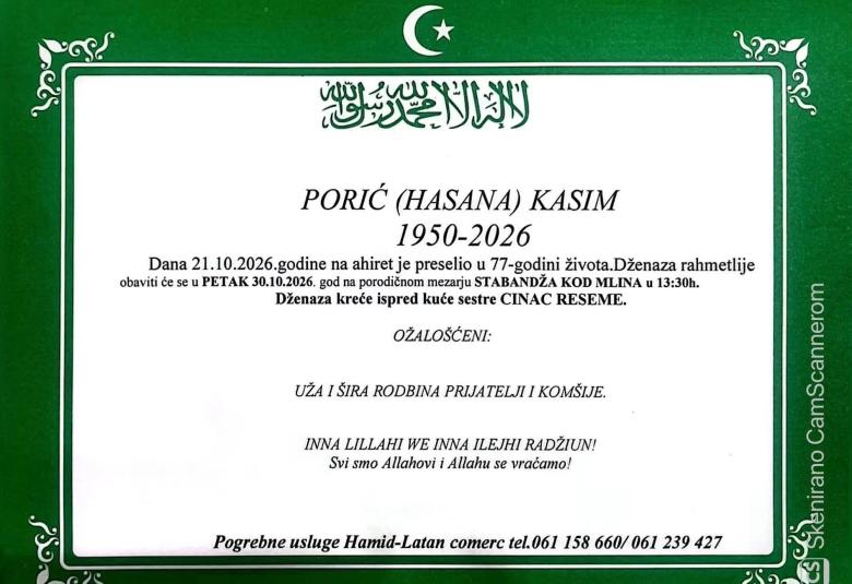 Porić (Hasana) Kasim