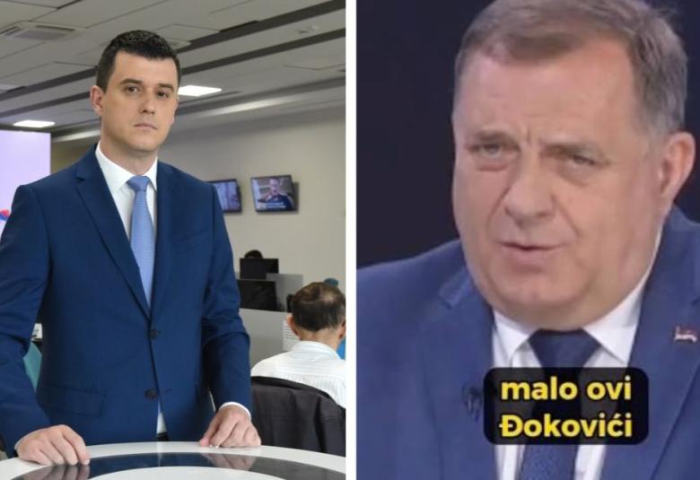 Gorislav Papić i Milorad Dodik. Screenshot