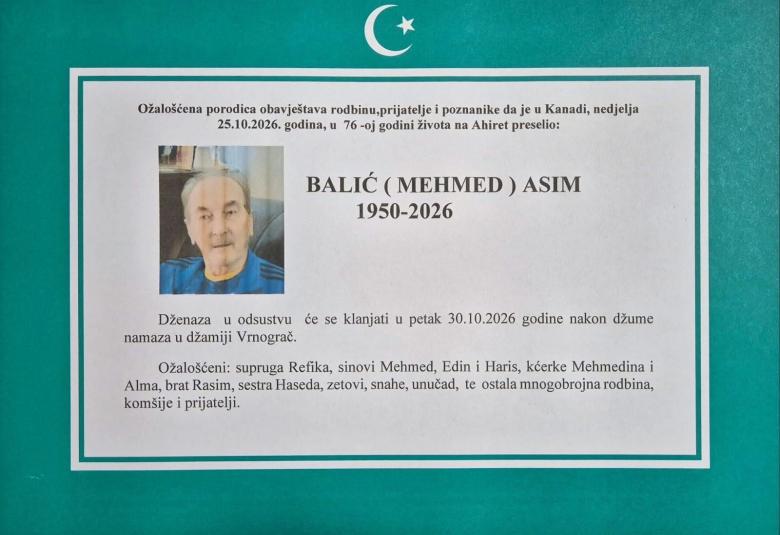 Balić (Mehmed) Asim