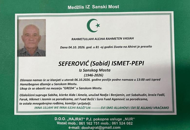 Seferović (Sabid) Ismet-Pepi
