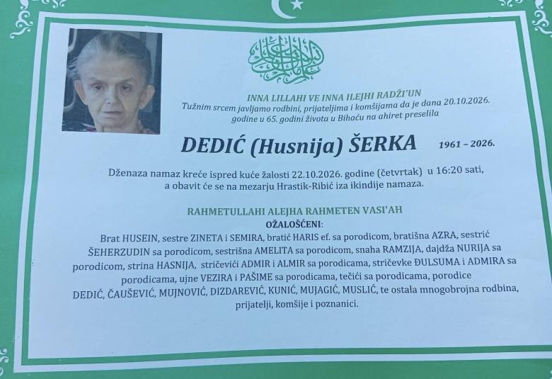 Dedić (Husnija) &Scaron;erka