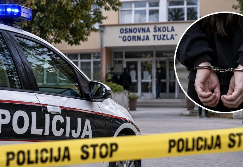 policija O&Scaron; Tuzla  Ilustracija Cazin.net
